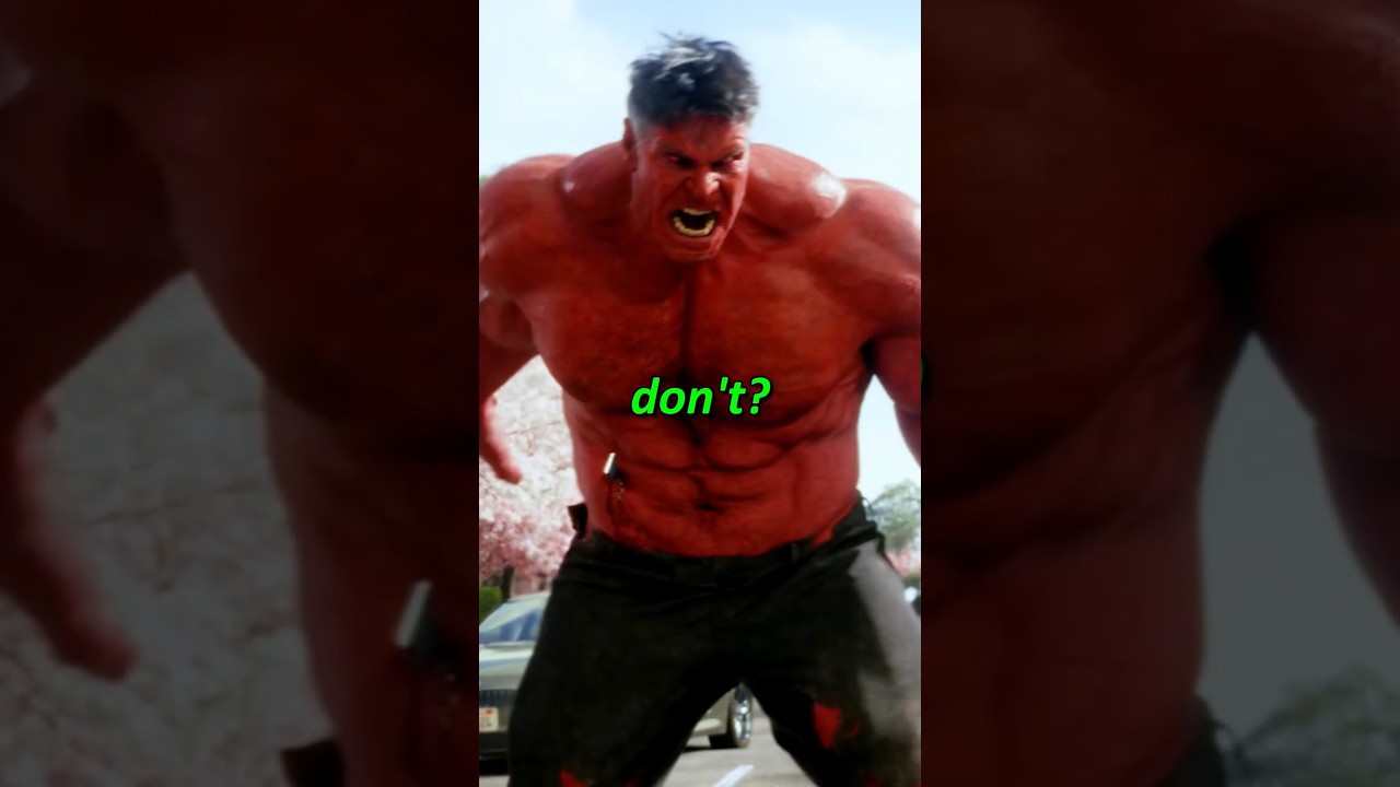 Hulk Heals Everything&hellip; But Red Hulk Can&rsquo;t? 😱💥