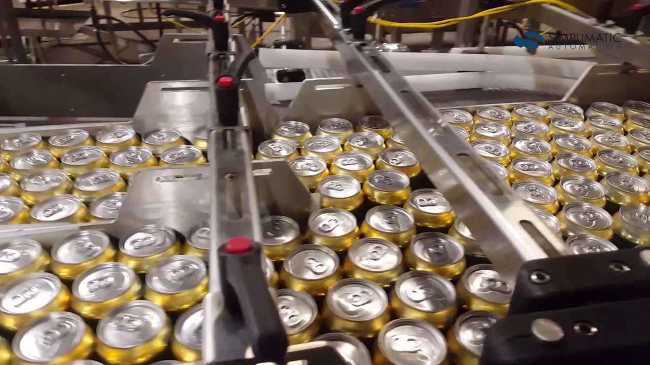 Simplimatic&reg; Stainless Steel Beverage Conveyor