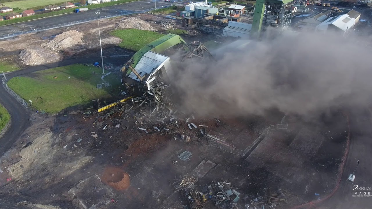KELLINGLEY PIT THE BIG K TOWER DEMOLITION