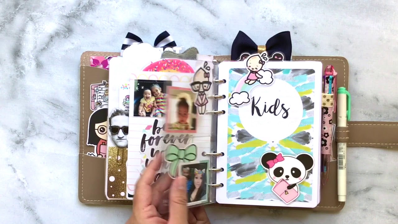 Foxy Fix Ring Planner Setup With Wide Inserts