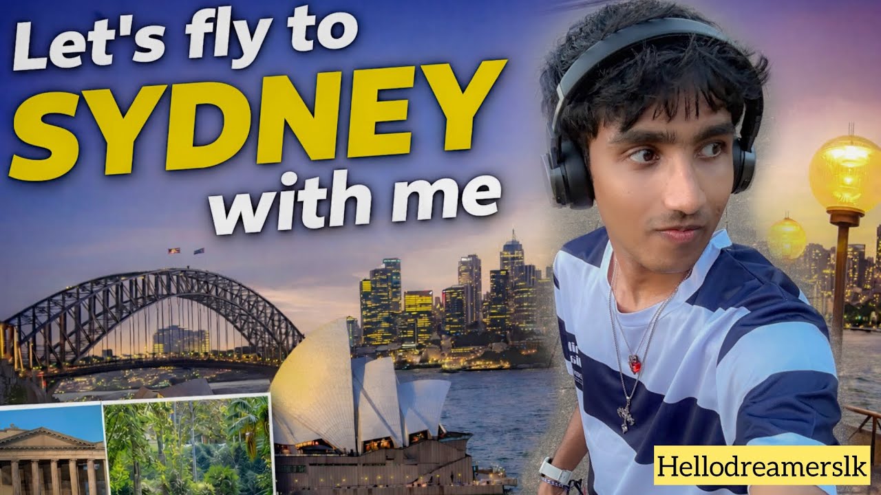 Let's fly to Sydney with me 🥺🤍✈️...