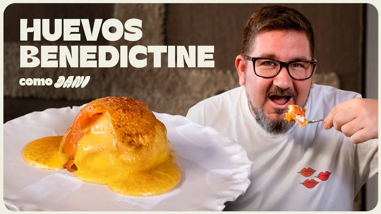 Huevos benedictinos con salmón Como Dani - con la MEJOR salsa HOLANDESA