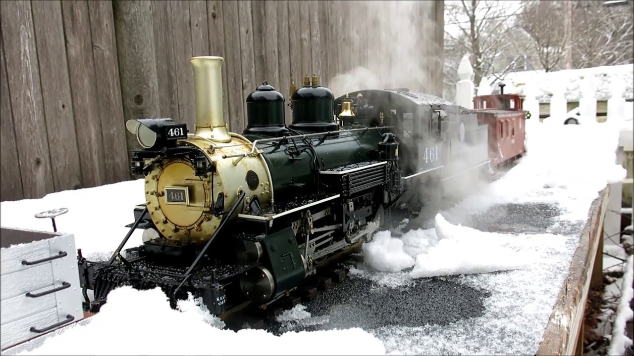 Steam in the Snow on the Shawsheen Valley Railway