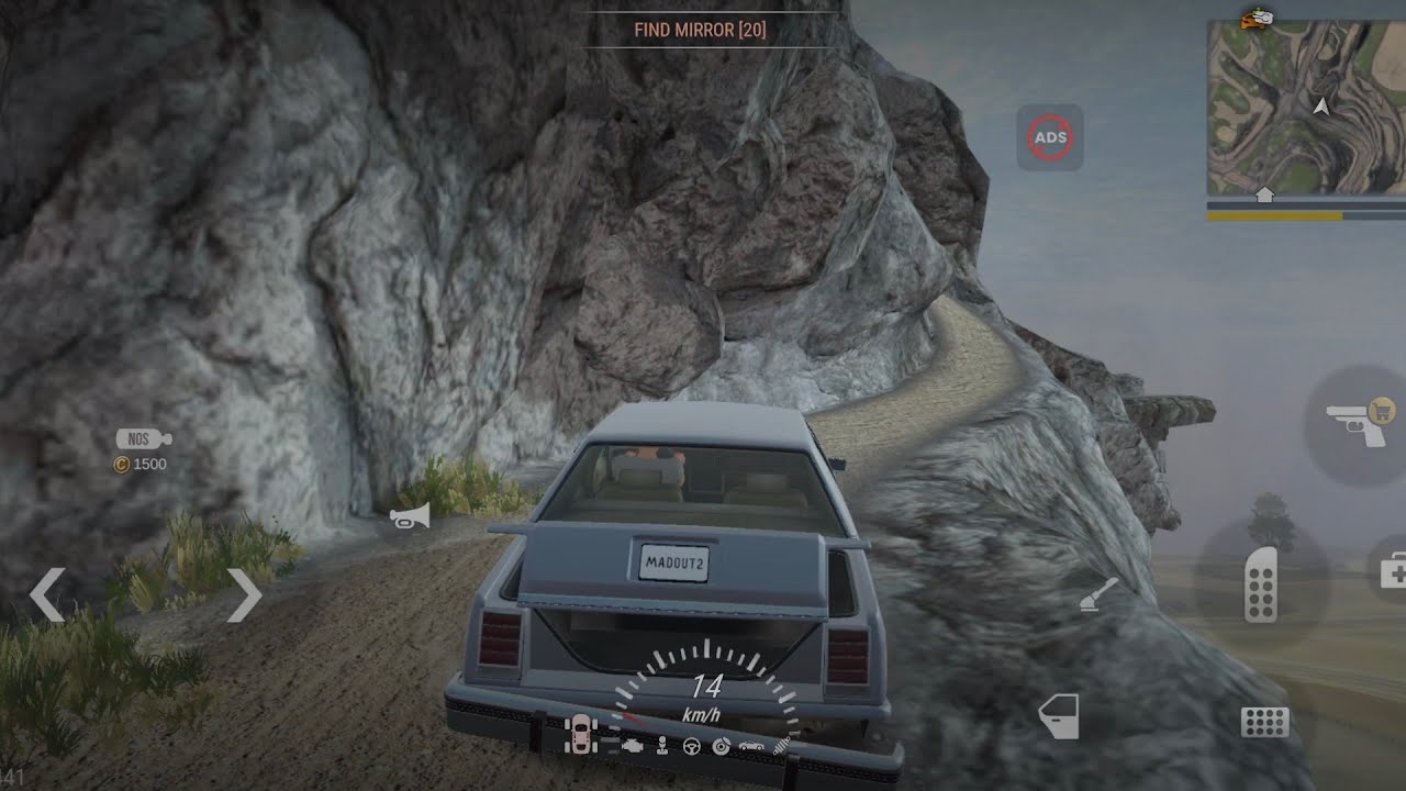 Mad out 2 Off-roading with damaged car 