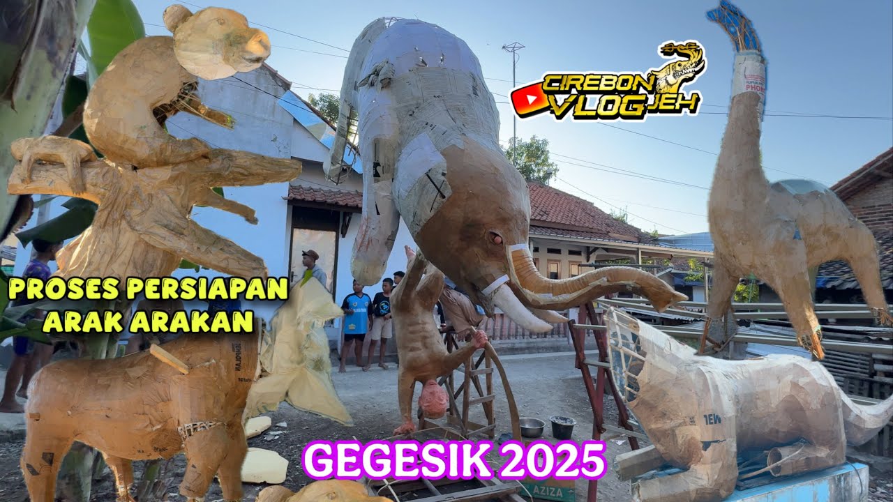 Persiapan Arak Arakan GEGESIK 2025 ❗️Muludan Gegesik Cirebon