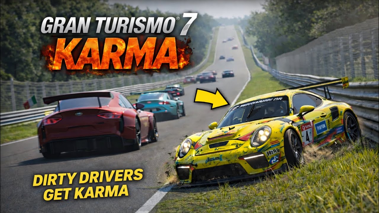 GT7 Online Karma 🤣 | When Dirty Drivers Punish Themselves