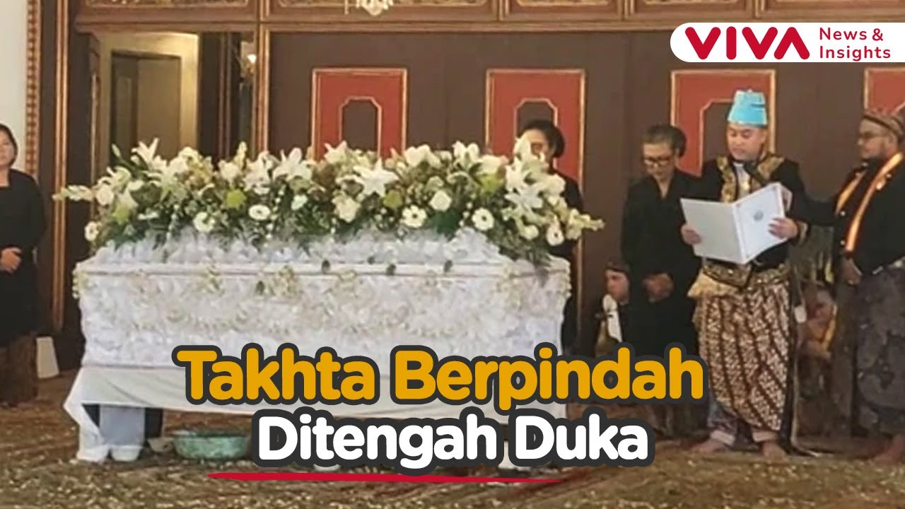 Momen Deklarasi Gusti Purbaya di Depan Peti Jenazah Pakubuwana XIII
