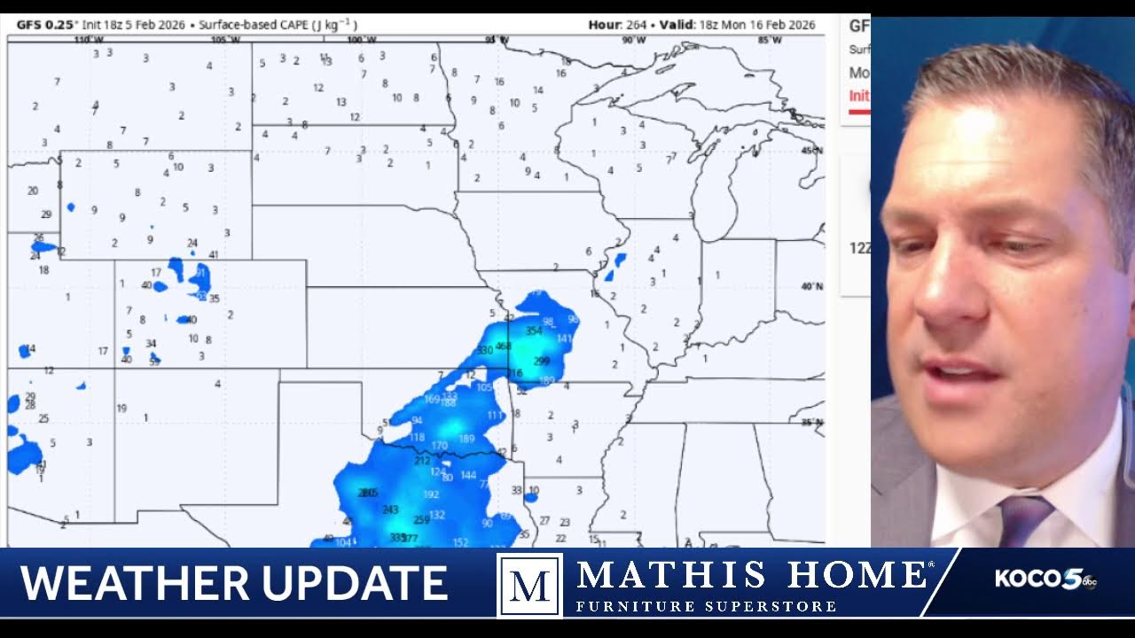 Storms next week + Newest rain projections