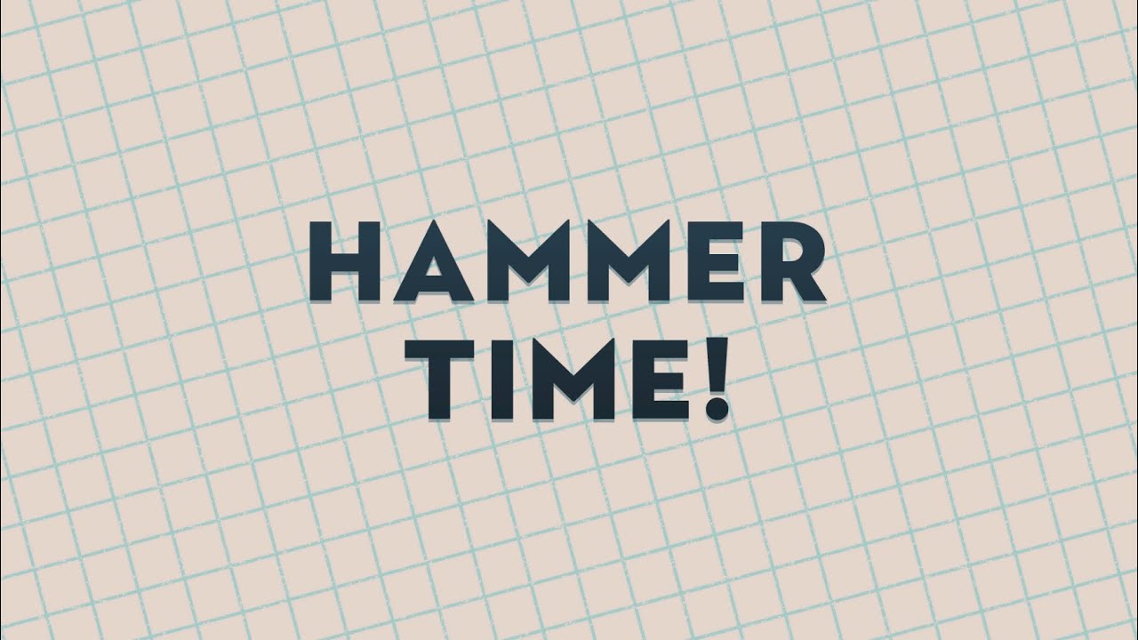 Bits & Bops: Hammer Time! (Perfect Inputs)