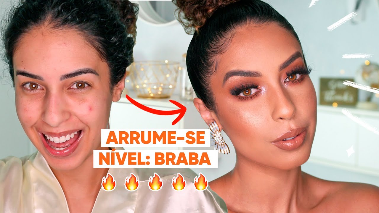 CABELO, MAKE E LOOK - ARRUME-SE COMIGO 