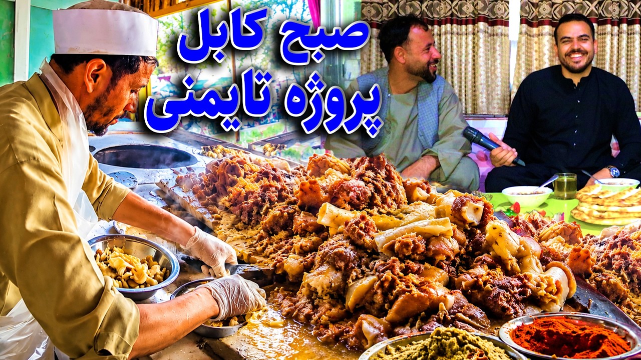 گزارش ضیا صالحی از صبح کابل پروژه تایمنی/zia report's of Prozha Taimani