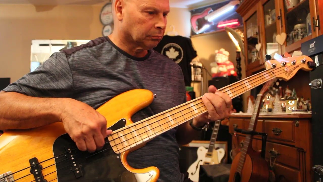 James Brown- Papa got a brand new Bag 1965 (bass cover)