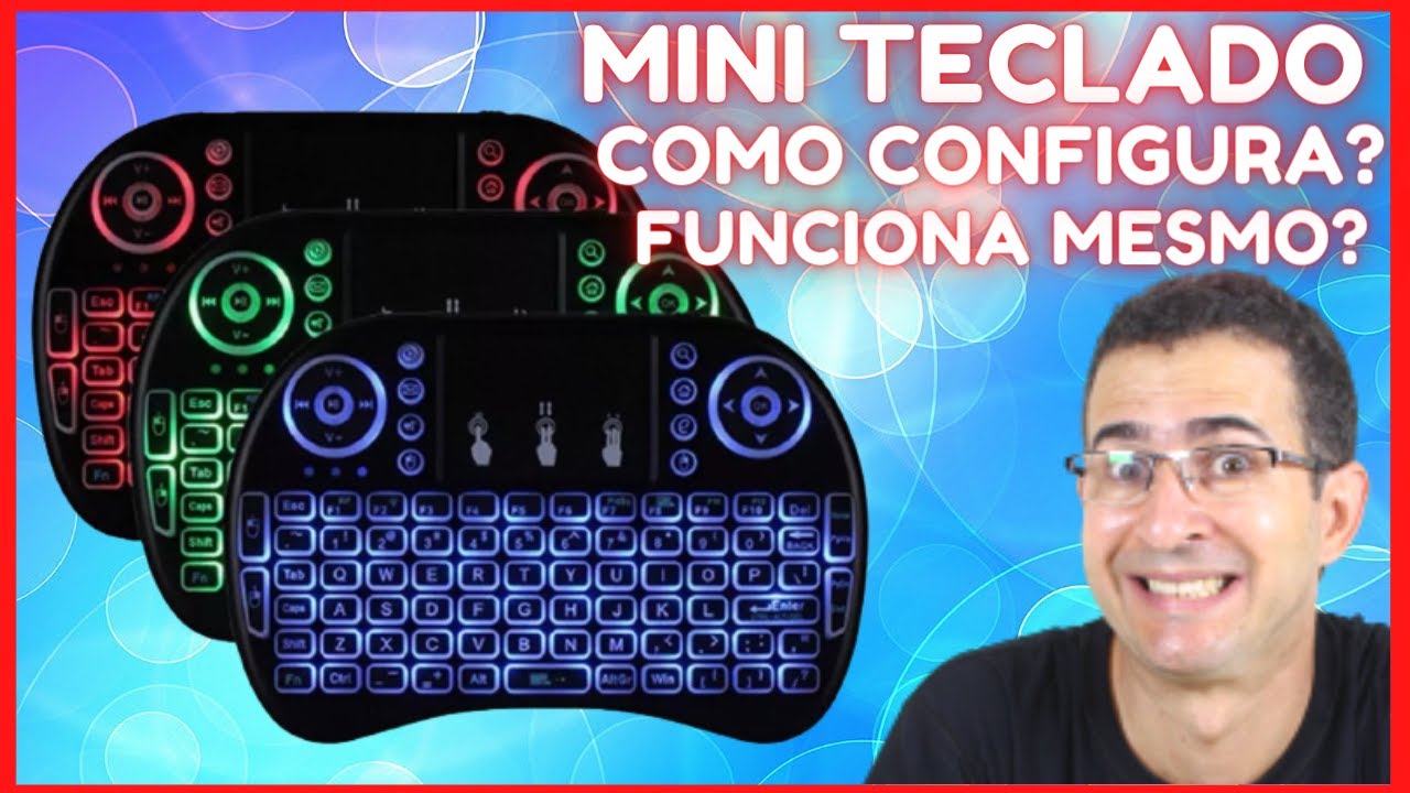 DESCUBRA AS FUNCIONALIDADES DO MINI TECLADO E COMO CONFIGURAR!!!!