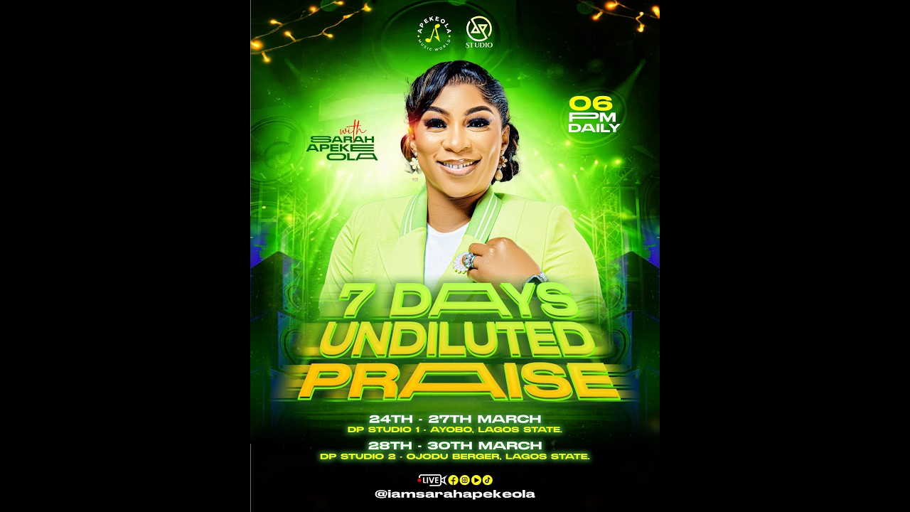 UNDILUTED PRAISE (DAY 6