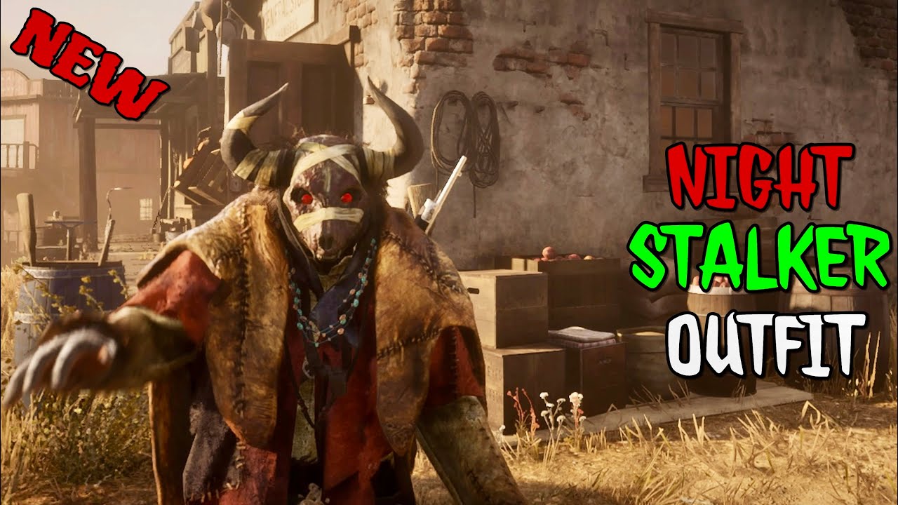 NEW HOW TO GET NIGHTSTALKER OUTFIT In Red Dead Online !!#rdr2 #glitch