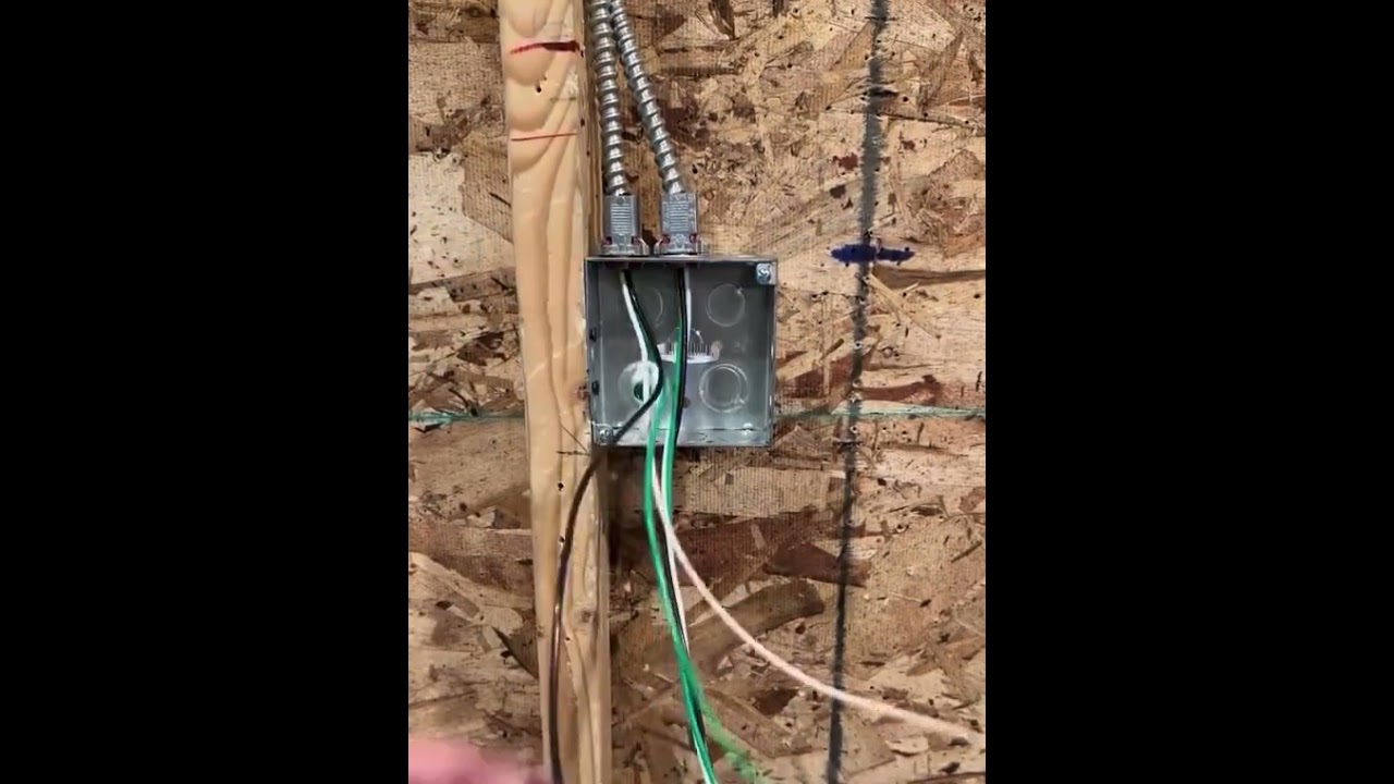 Сращивание в коробке с MC-кабелем. Лучше ли так? #oddlysatisfying