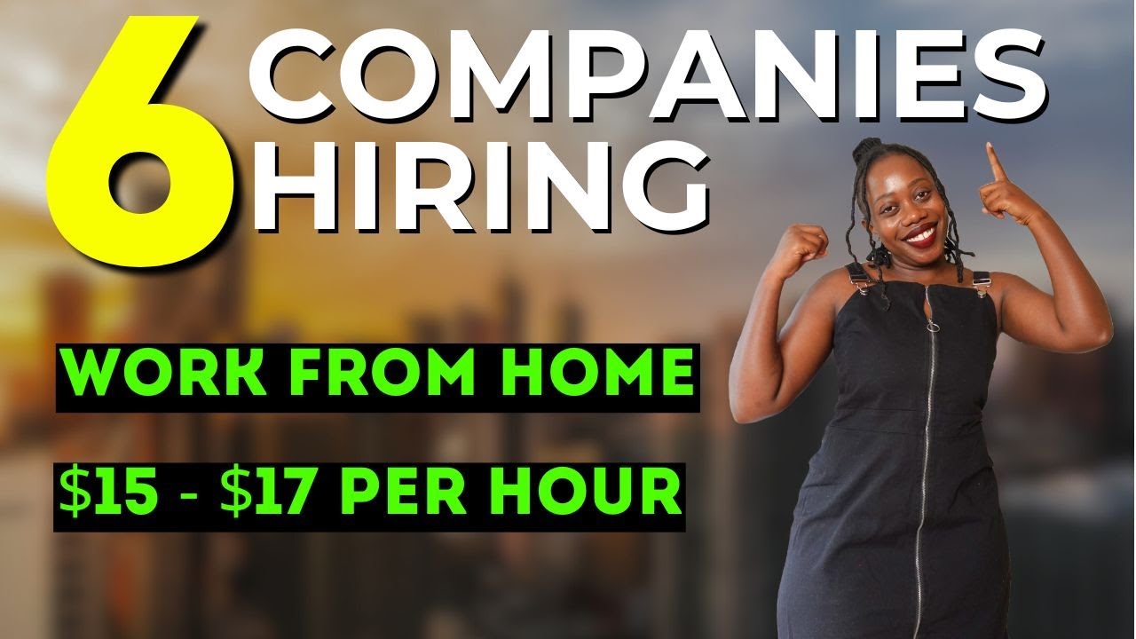 6 Companies Hiring Remote Full time Jobs ( Africa and the rest of the world)