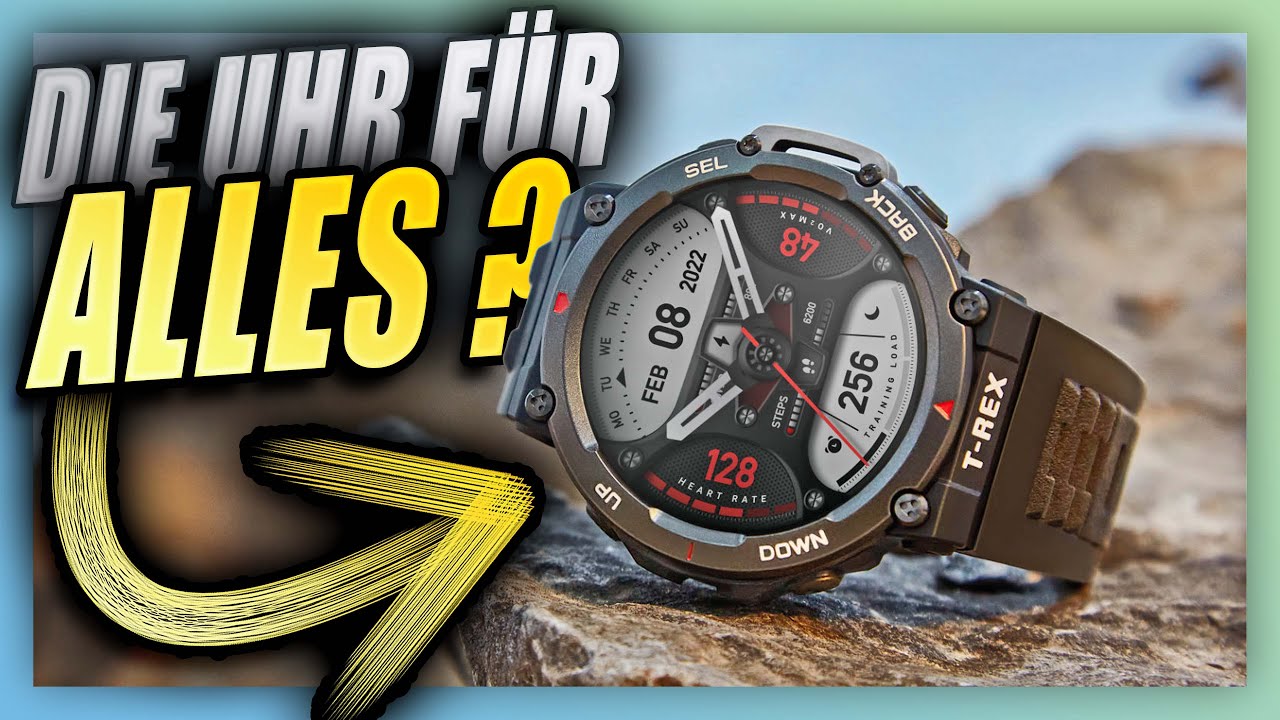 Amazfit T-Rex 2 - Klasse oder Potenzial verschenkt? - Test