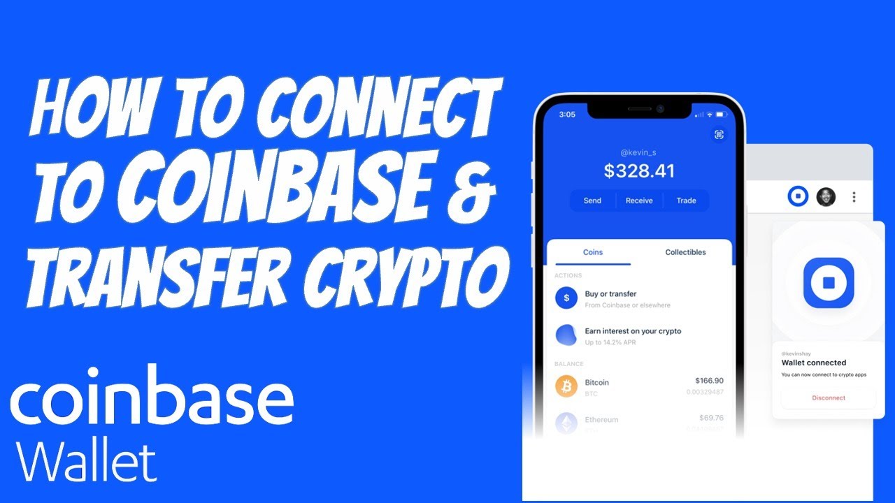 Connect Coinbase Wallet to Coinbase Exchange + Transfer Crypto! (2021 Tutorial)