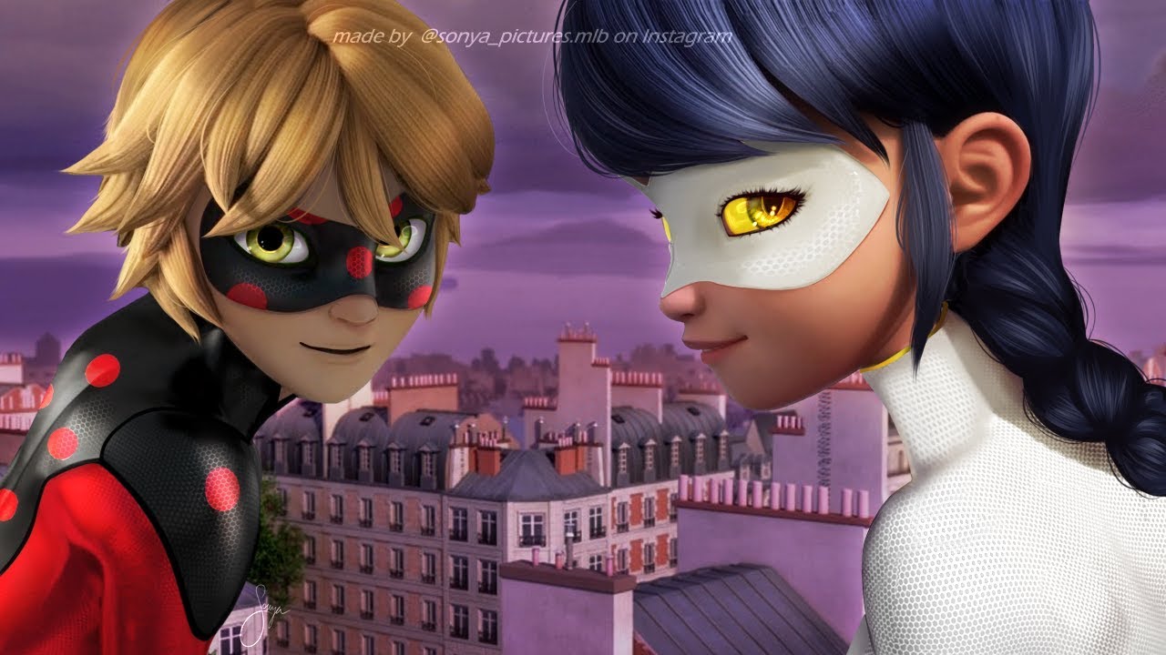 Mister Bug and Lady Noir Akumatized [Miraculous LadyBug Speededit]