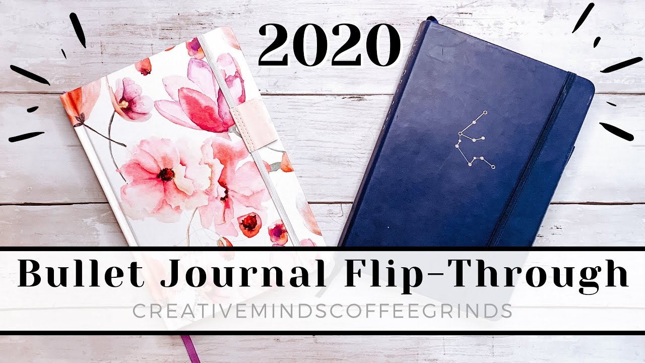 2020 BULLET JOURNAL FLIP THROUGH || My 2nd & 3rd Bullet Journals