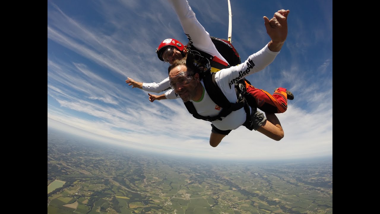 Ca&iacute;da libre durante unos 50 segundos desde los 4000metros