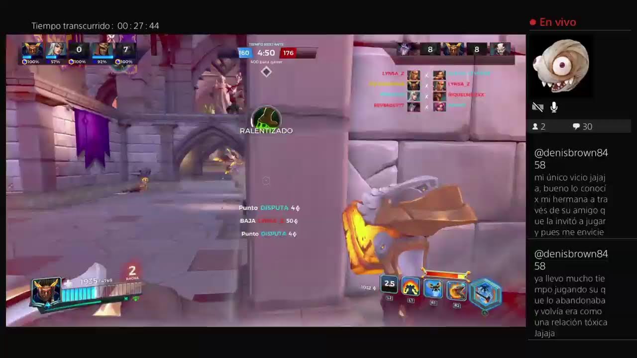 Paladins jugando hasta conseguir la skin de ash