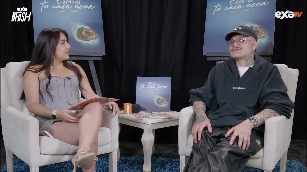KAPO habla de su ft. con #Camilo y el sentimiento detrás de “Esta es tu casa nena” 🎶🏡 | EXA RFRSH