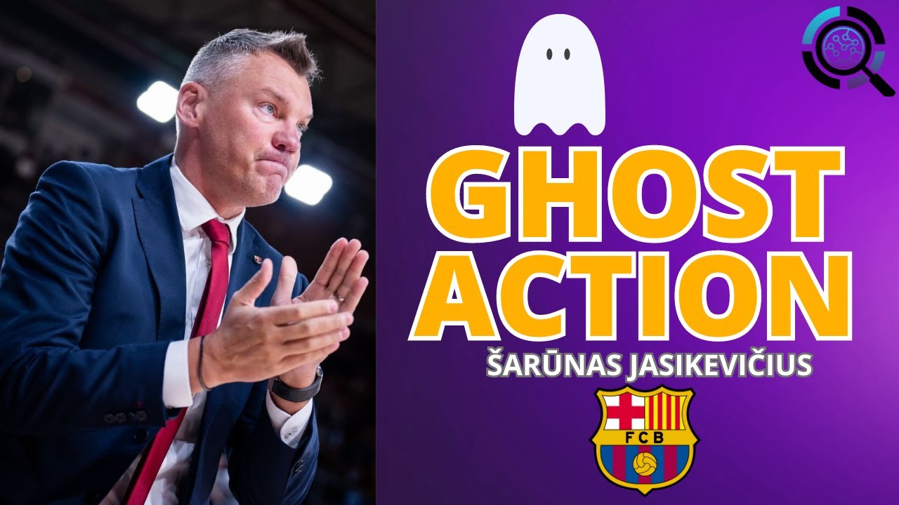 &Scaron;arūnas Jasikevičius - Ghost Screen into Dribble Handoff