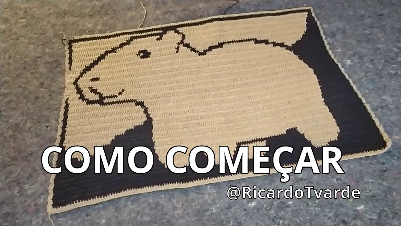 Usando o tapete da capivara para ensinar a usar a tabelinha