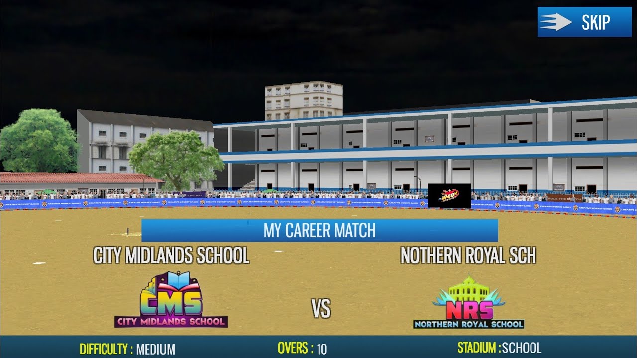 Cricket Career Mode In Wcb 2 | Street Captain To School Hero  |Match 1 |
