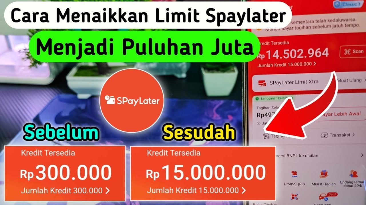 Cara Menaikkan Limit SPayLater Jadi Puluhan Juta