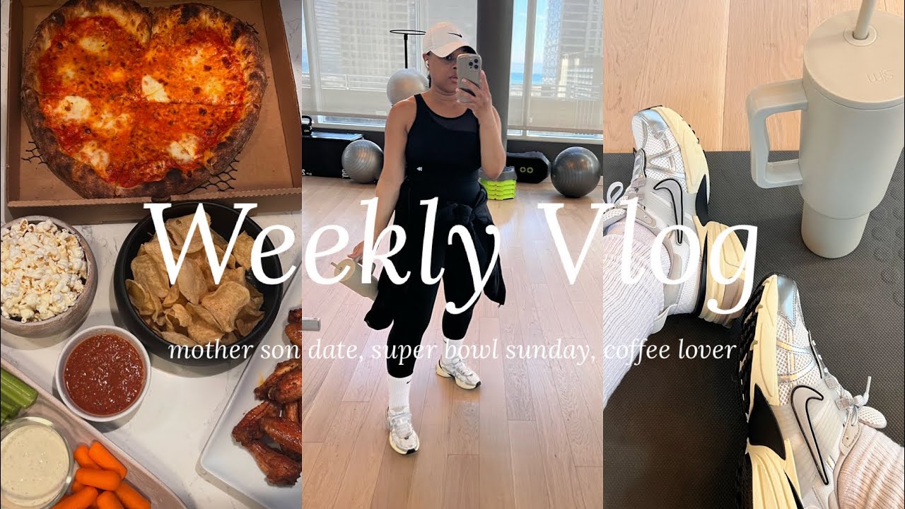 WEEKLY VLOG| SUPER BOWL SUNDAY + DISNEY EXHIBIT + COFFEE LOVER ACCOUTREMENT