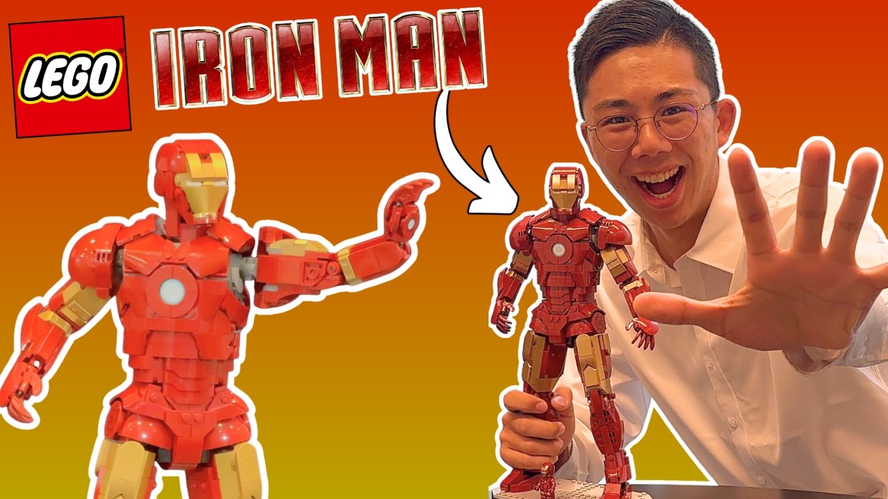 Познакомьтесь с набором LEGO Iron Man 2026 года!
