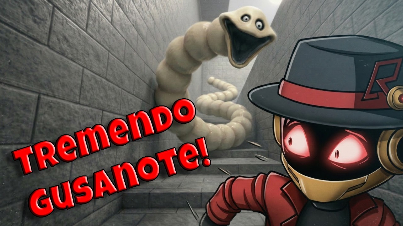 ROBLOX | ESCAPANDO DEL TREMENDO GUSANOTE 🔴@Russplayada