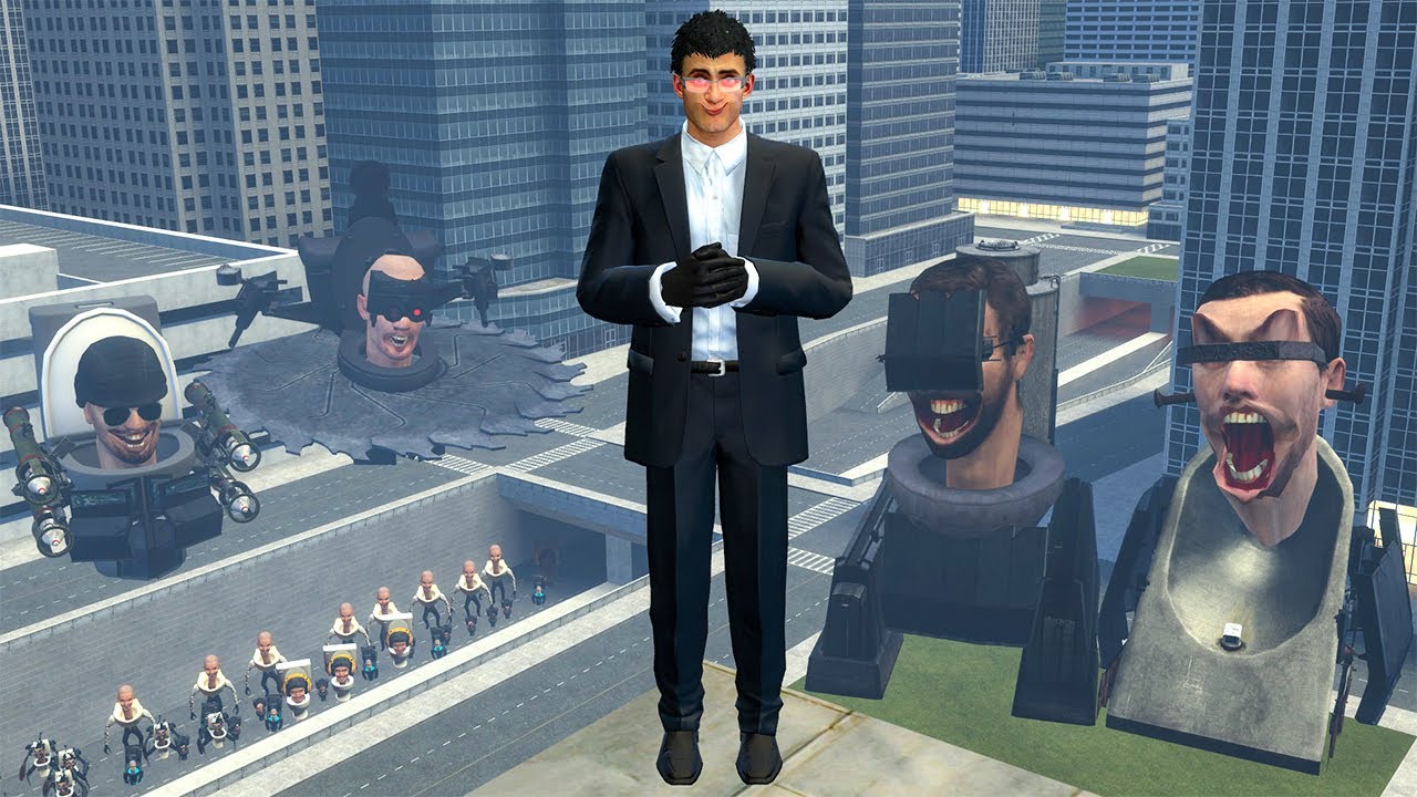 DaFuq!?Boom! NPC VS ALL SKIBIDI TOILET ARMY In Garry's Mod!?