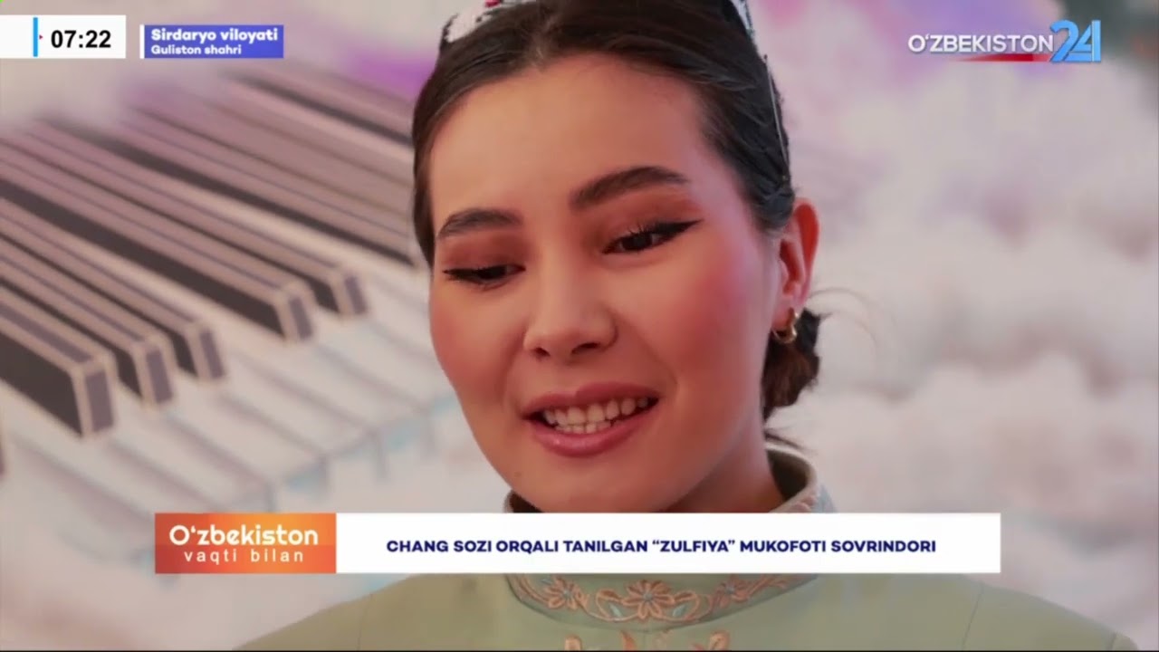 Chang sozi orqali tanilgan “Zulfiya” mukofoti sovrindori I O’zbekiston vaqti bilan
