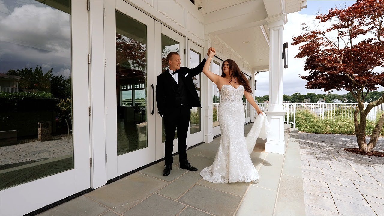 Emotional Yacht Club Wedding in Point Pleasant, NJ | Courtney & Benton’s Crystal Point Celebration