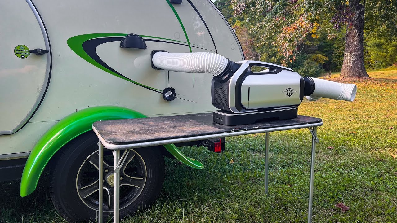CAN THE ZERO BREEZE CORDLESS AIR CONDITIONER COOL A TEARDROP CAMPER?