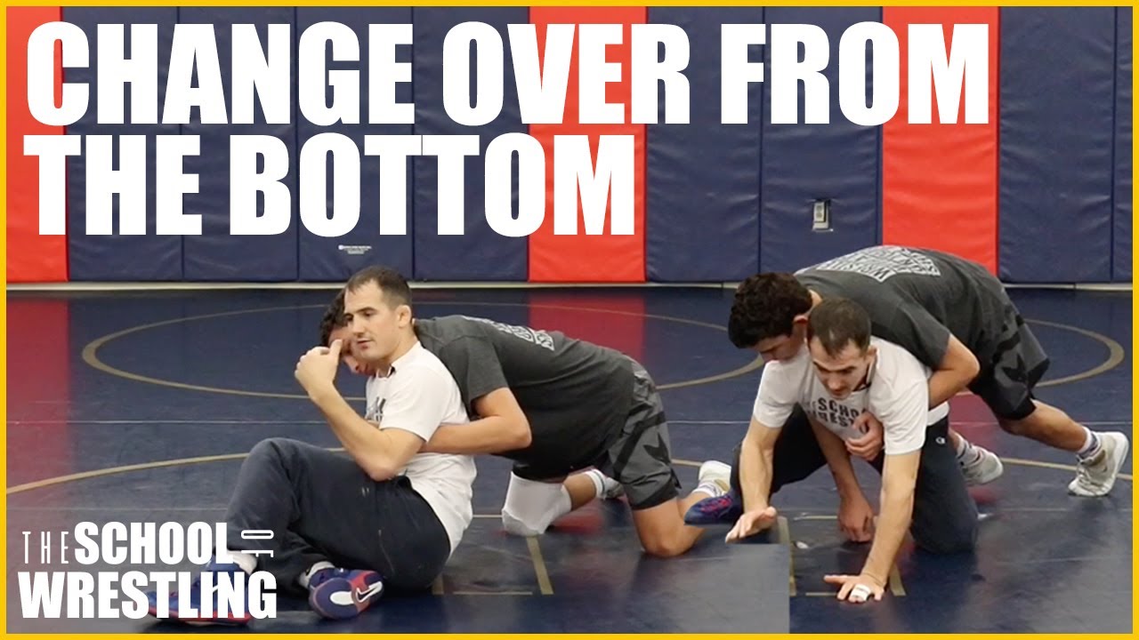 Change Over From The Bottom Position - The School of Wrestling Technique