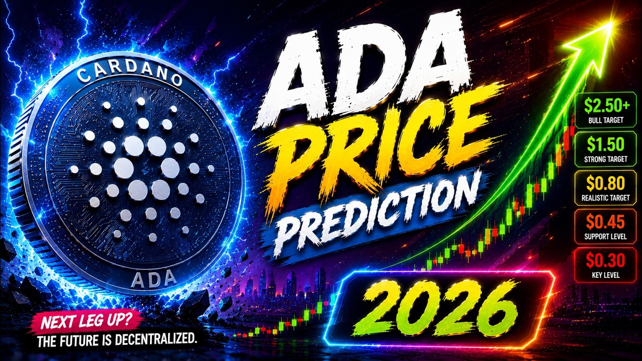 CARDANO News TODAY & ADA Price Prediction 2026 🚨 Cardano Coin
