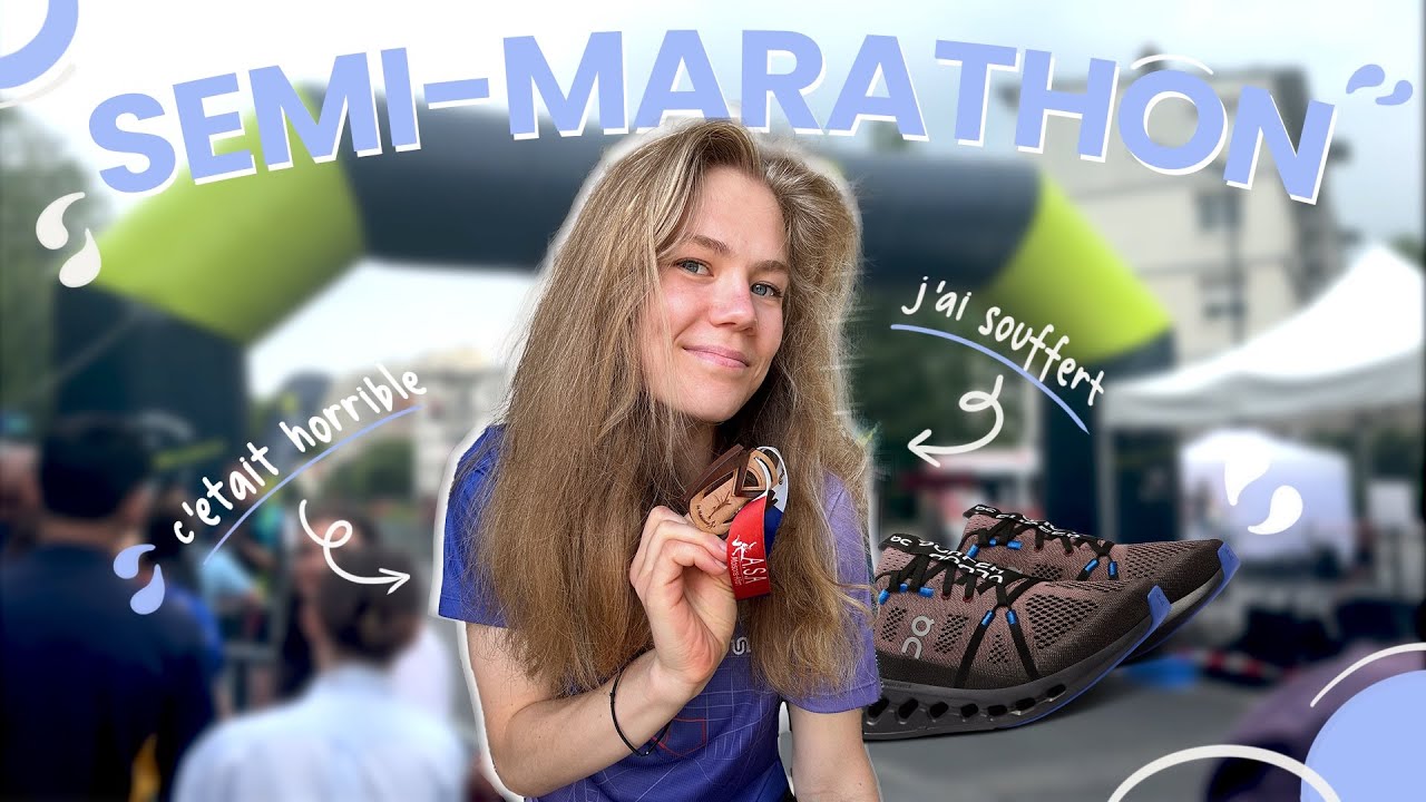 DE 0 À 21KM : J'AI (ENFIN) COURU MON 1ER SEMI-MARATHON !! (tout ne s'est pas passé comme prévu)