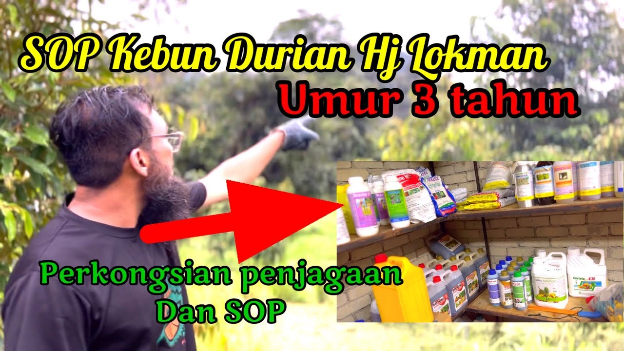 Edisi khas..Perkongsian pakar.. S.O.P & permasalahan dalam penanaman durian