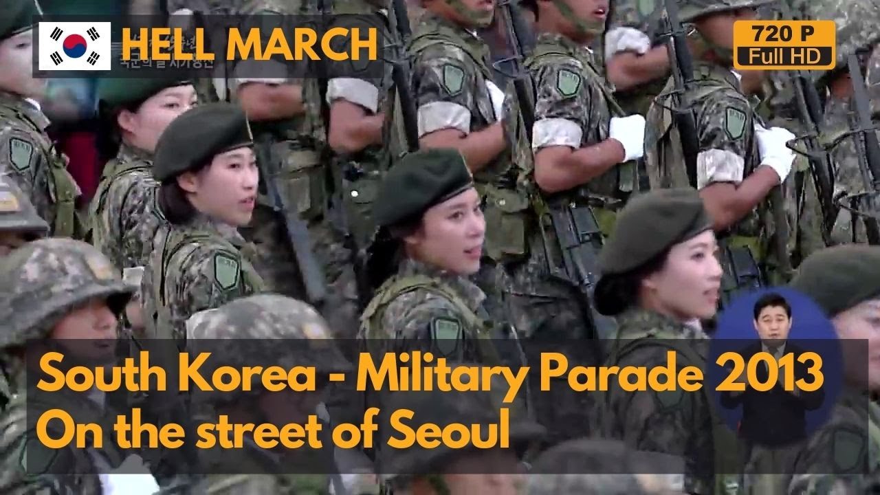 Hell March -Адский марш - Военный парад в честь 65-й годовщины вооруженных сил Южной Кореи (часть 2)