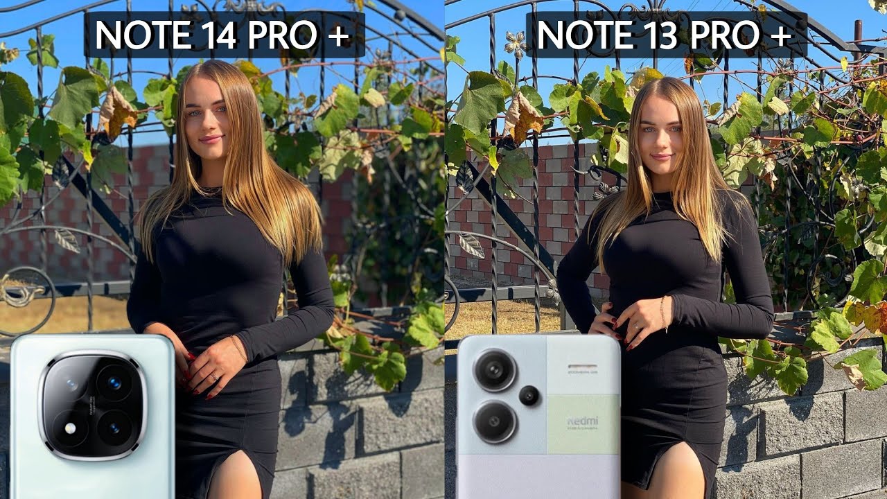 Сравнение камер Redmi Note 14 Pro Plus и Redmi Note 13 Pro Plus