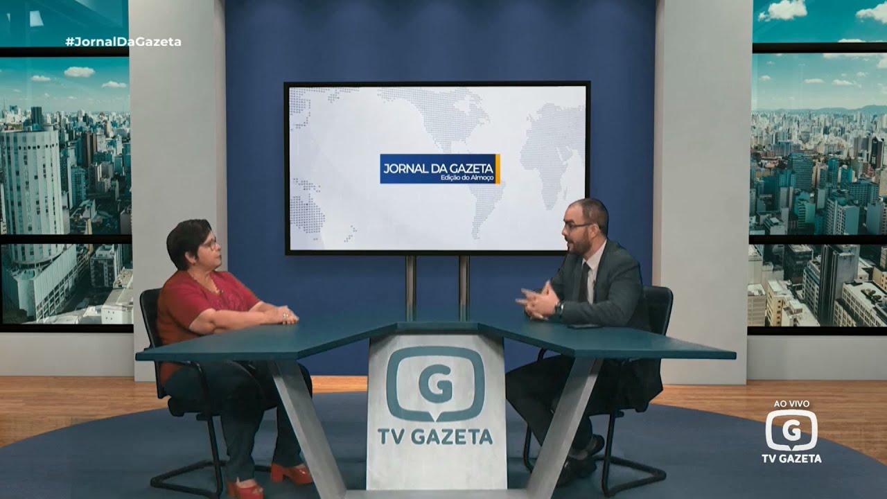 Presidenta do SINTEGO, Bia de Lima - entrevistada pelo Jornal Gazeta hoje, 25/01/2022.