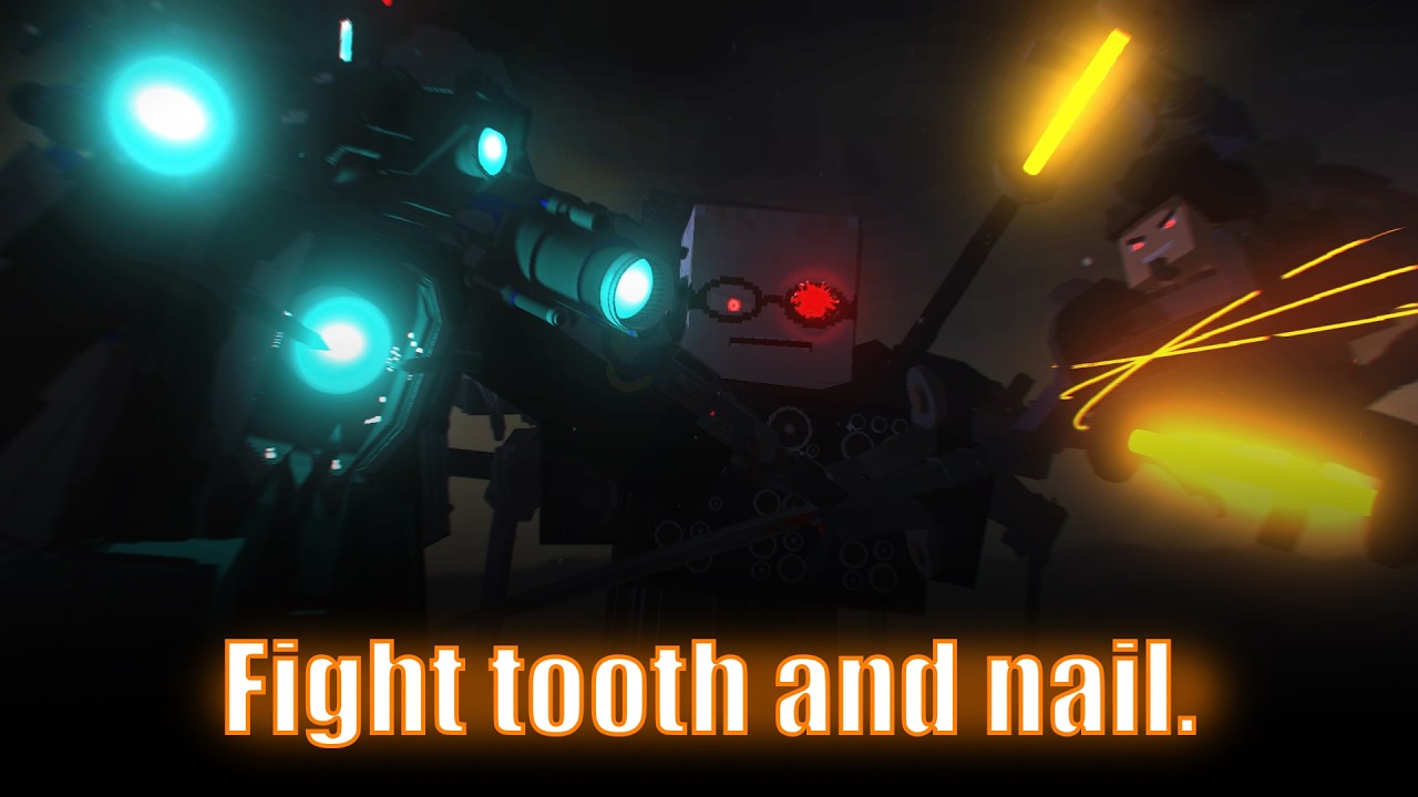 The Purgatory Hyperwar - Titan Cameraman vs Scientist Toilet Mech vs Astro Detainer (Part 1)