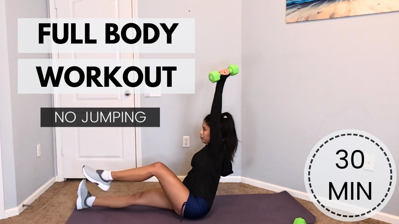 30 MIN Full Body Workout For Strength & Toning With Dumbbells | No Repeats