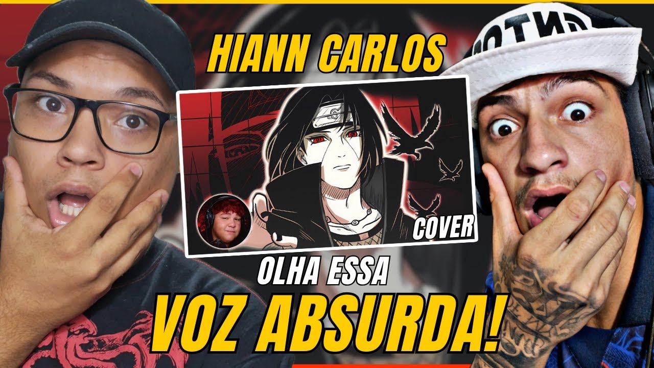 Rap do Itachi (Naruto) - ESSA DOR QUE CAUSEI | ‪@7minutoz‬ [COVER - por Hiann Carlos | KINZLAD REACT