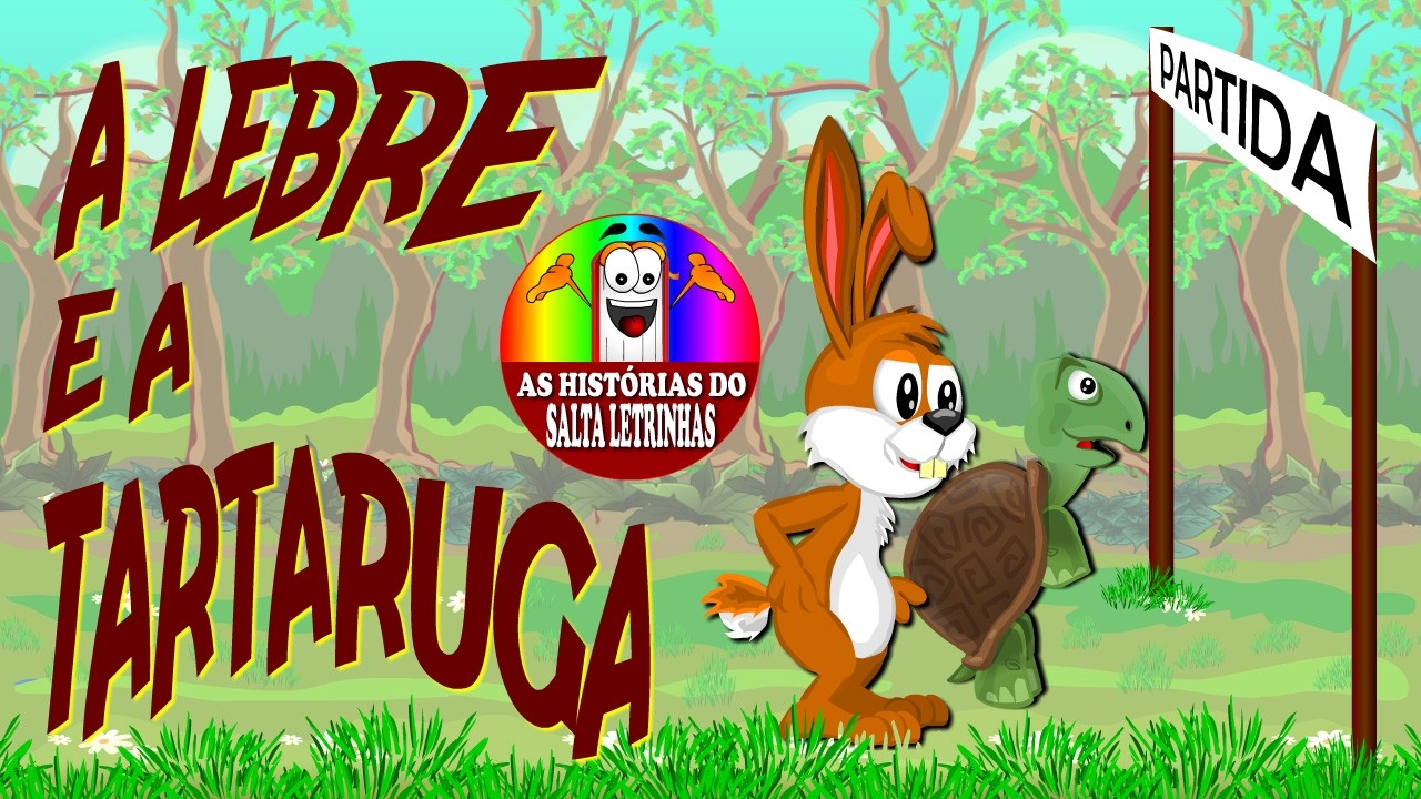 A LEBRE E A TARTARUGA - Conto Tradicional